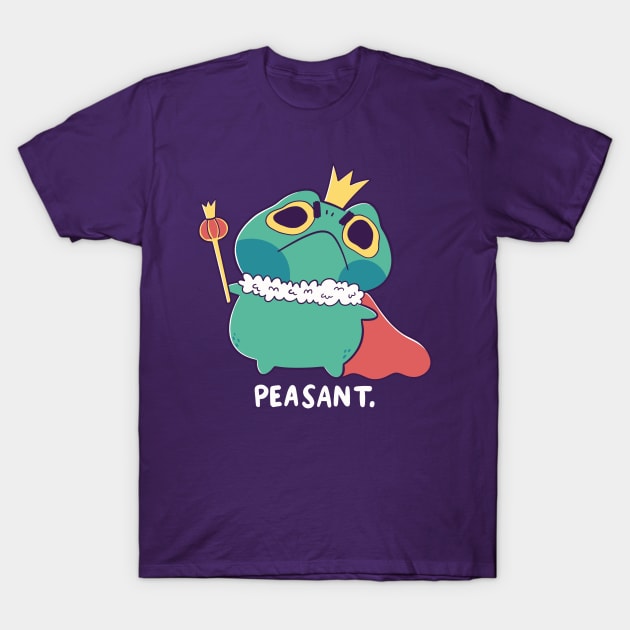 Angry Frog King T-Shirt by TaylorRoss1